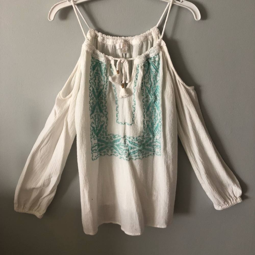 Cold Shoulder Blouse